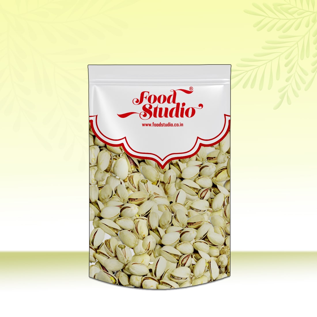 Food Studio Roasted & Salted California Pistachios | Delicious & Healthy | High Protein & Gluten free