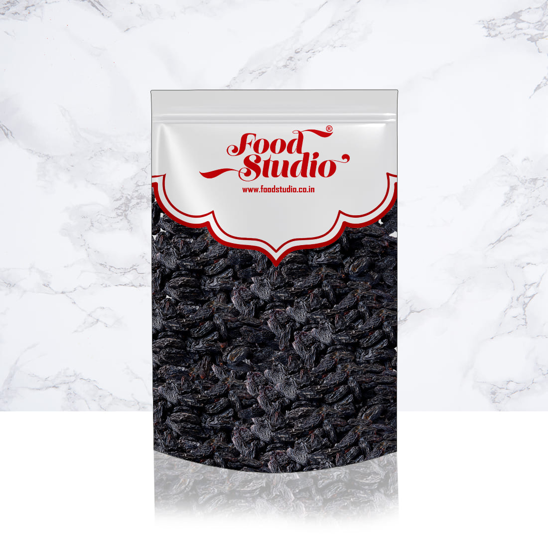 Food Studio Premium Seeded Black Raisins | Delight & Healthy | Sweet & tasty