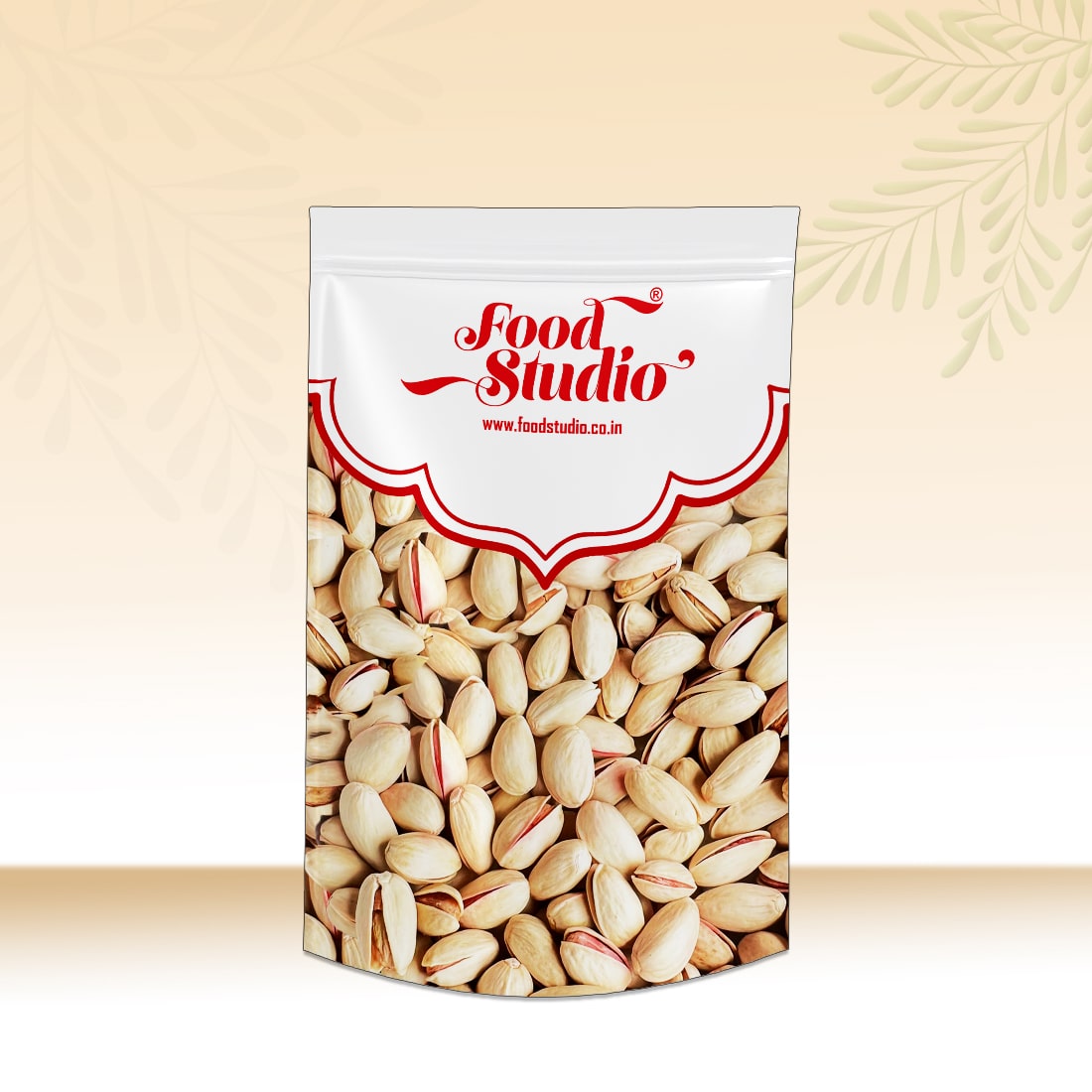 Food Studio Premium Roasted & Salted Pistachios | Delicious & Healthy | High Protein & Gluten free