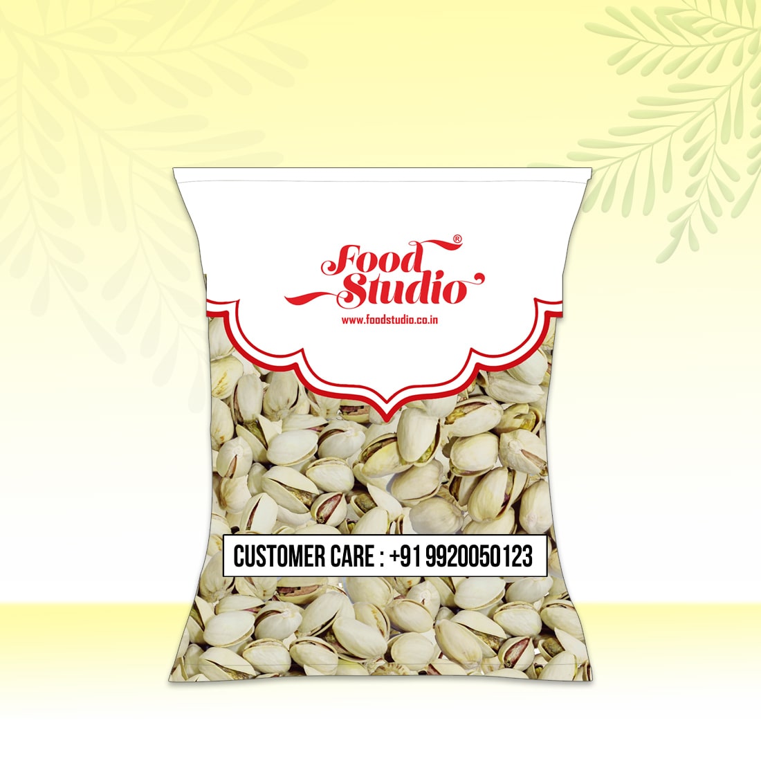 Food Studio Premium California Roasted & Salted Pistachios | Delicious & Healthy | High Protein & Gluten free