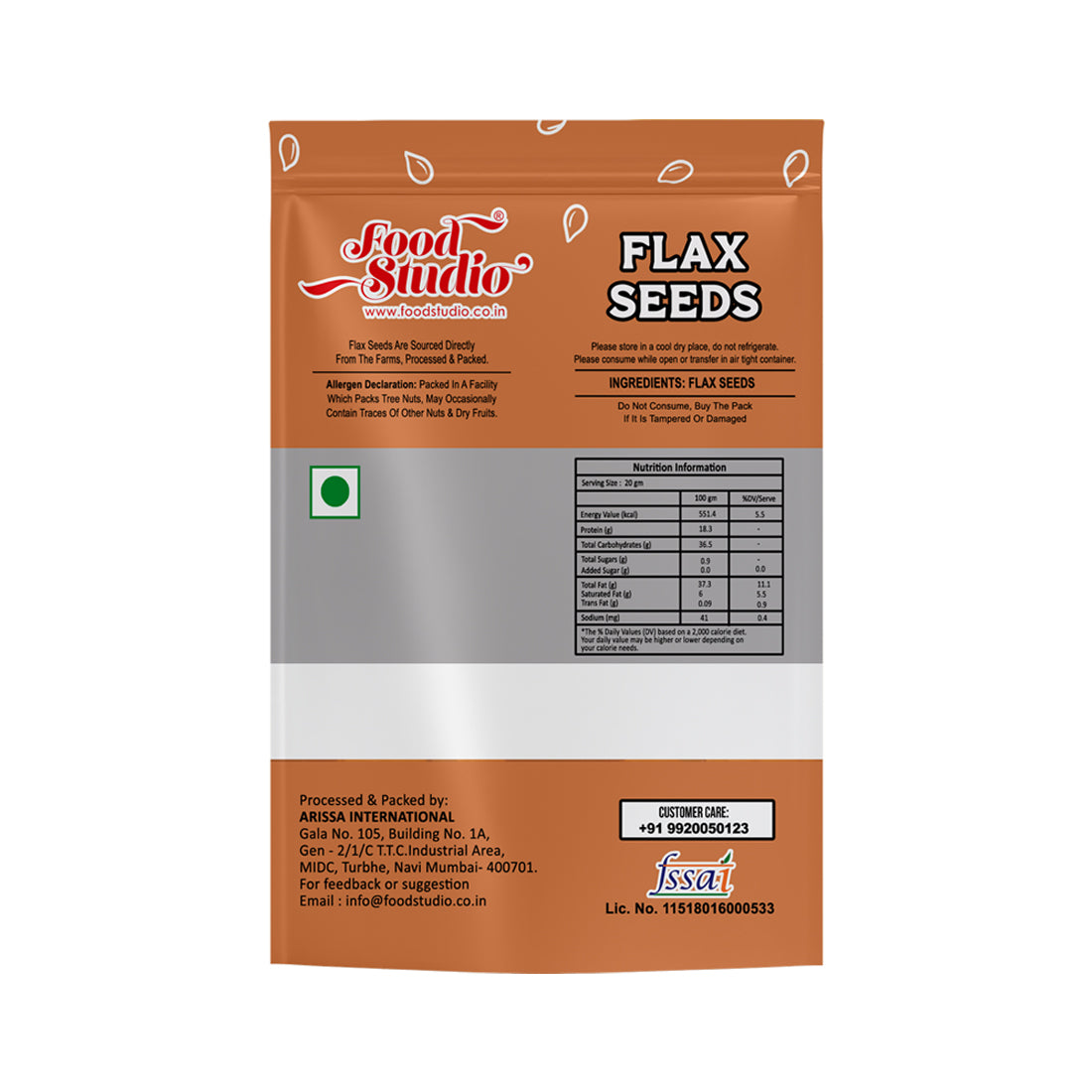 FOOD STUDIO FLAX SEEDS