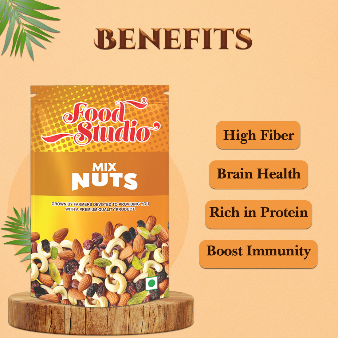 Food Studio Premium Mix Nuts 250g | New Arrival | Snacks