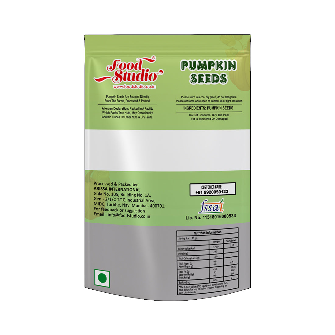 FOOD STUDIO PUMPKIN SEEDS