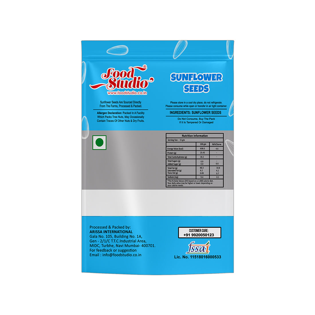FOOD STUDIO SUNFLOWER SEEDS